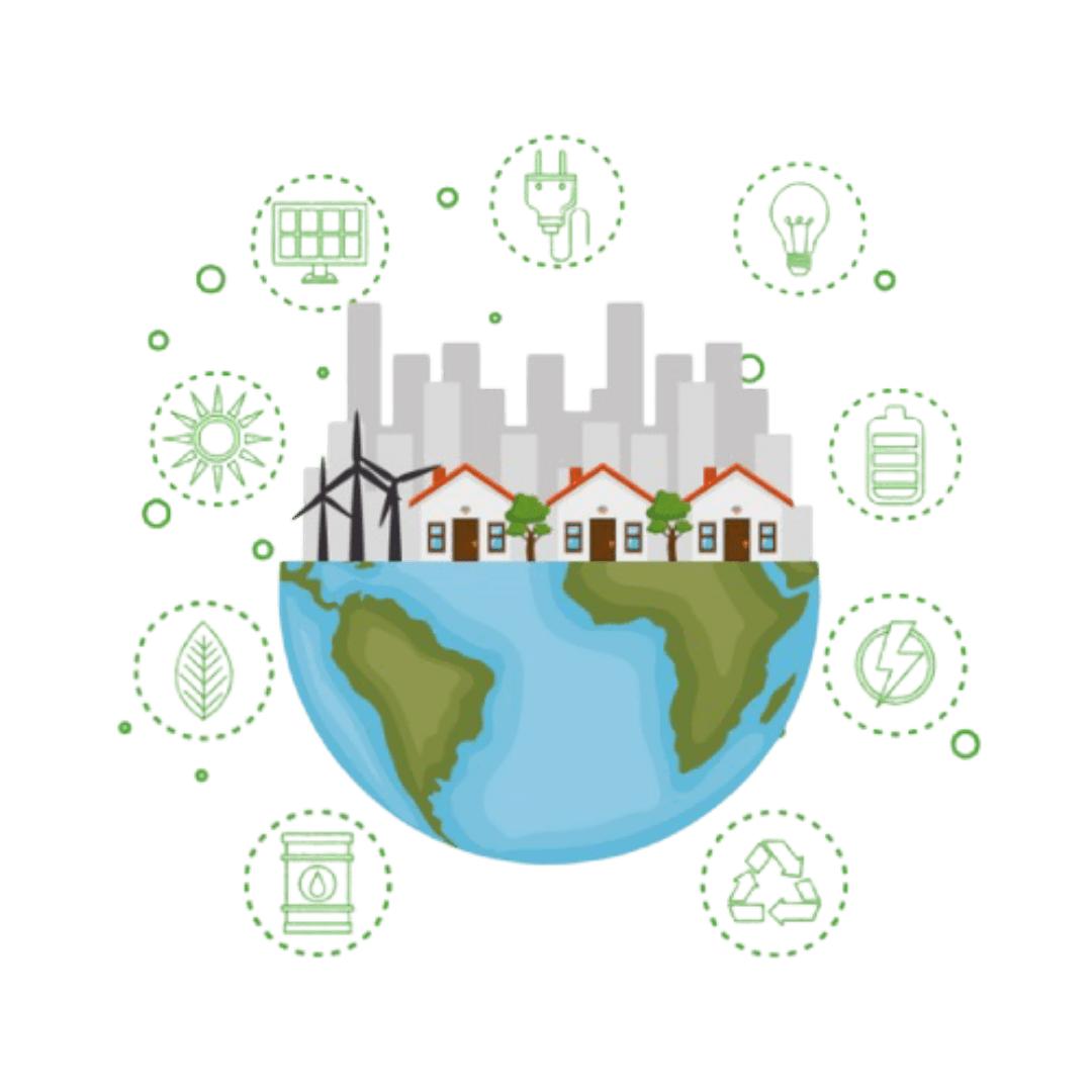 Sustainable Energy Illustration